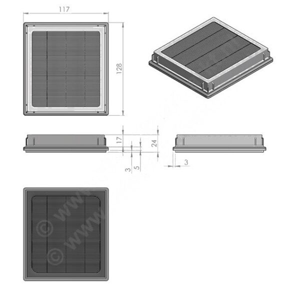 FNI551 φίλτρο HEPA NILFISK - Image 2