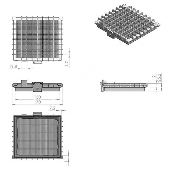 FRO52 φίλτρο HEPA ROWENTA - Image 4